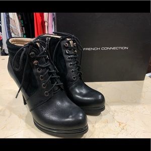 French Connection Sarina lace up bootie